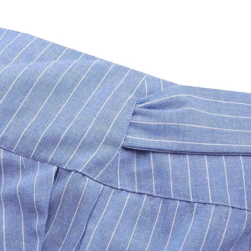 Paquerette | Cotton Pinstripe Trousers