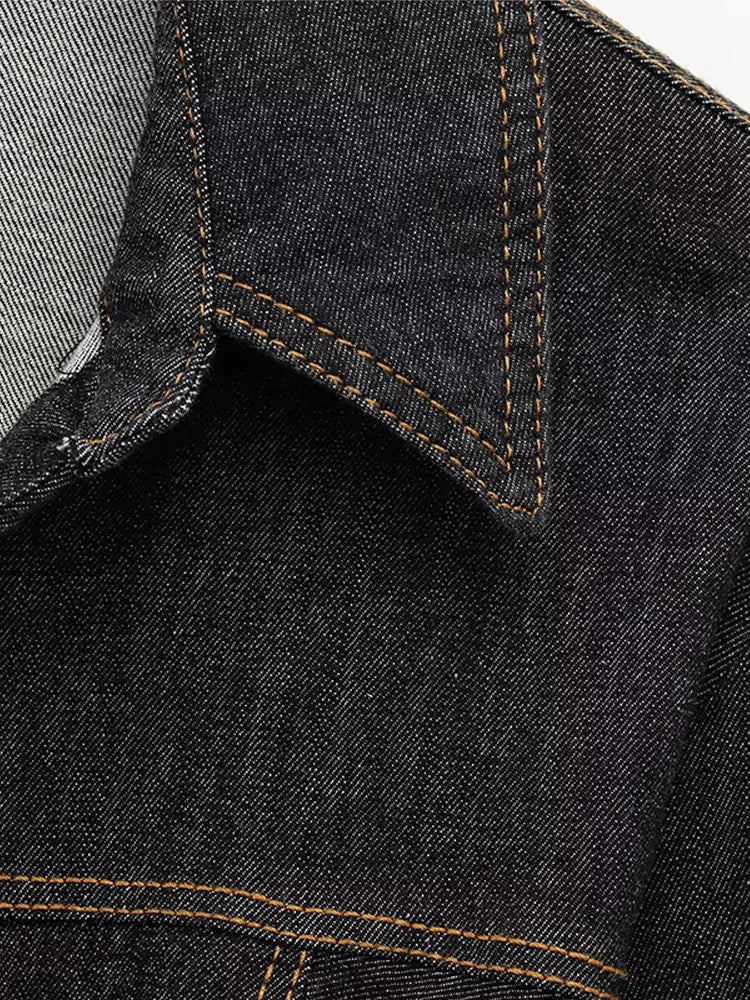 Anne | Heavy Denim Blazer and Trousers