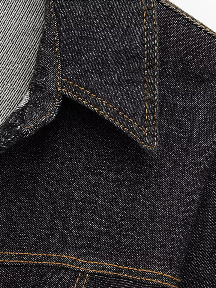 Anne | Heavy Denim Blazer and Trousers