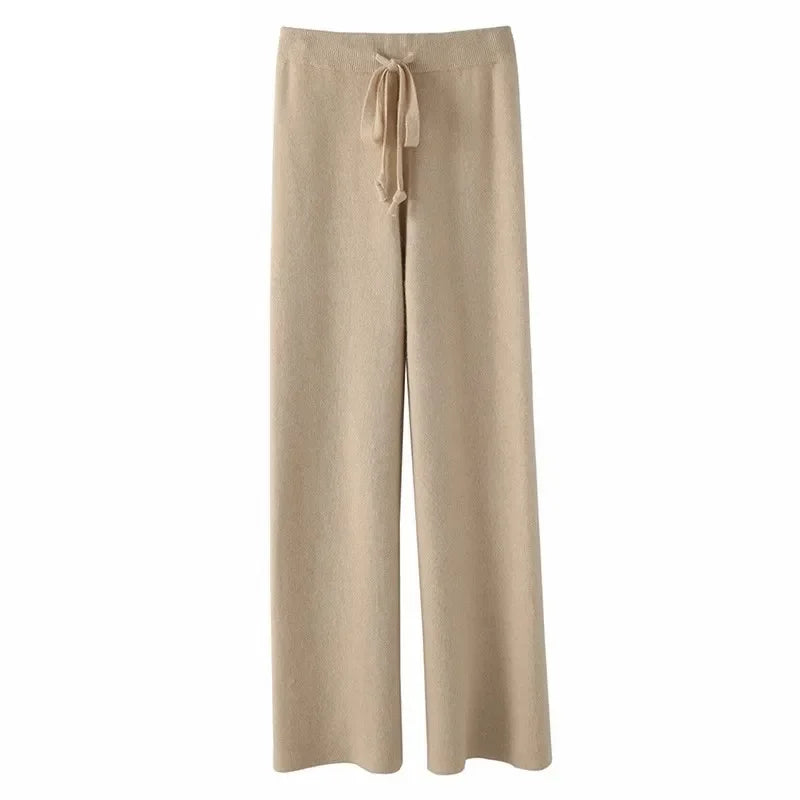 Guillemette | Cashmere Blend Knit Pants