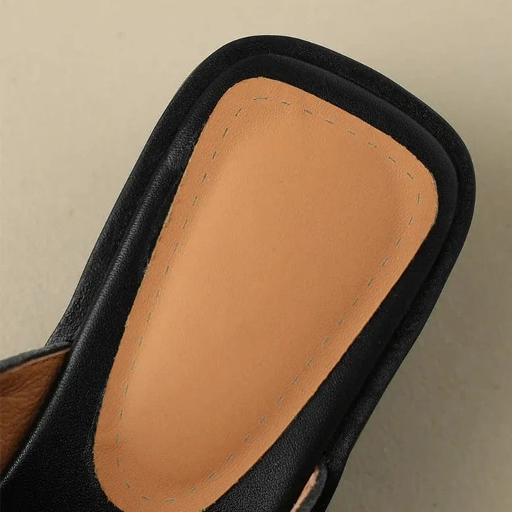 Mathilda | Sheepskin Lined Bow Sandals