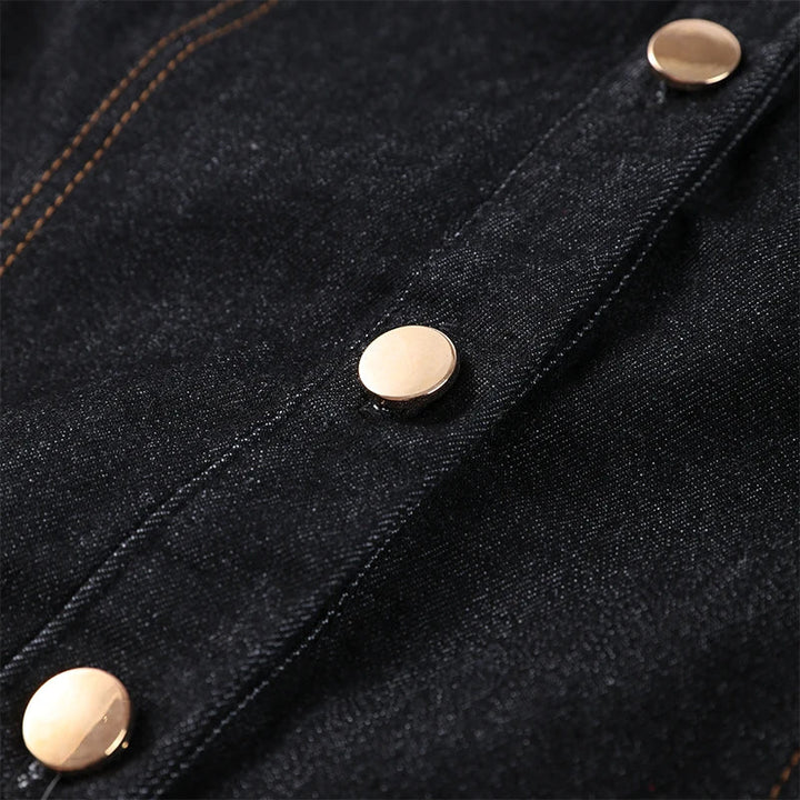 Anne | Heavy Denim Blazer and Trousers