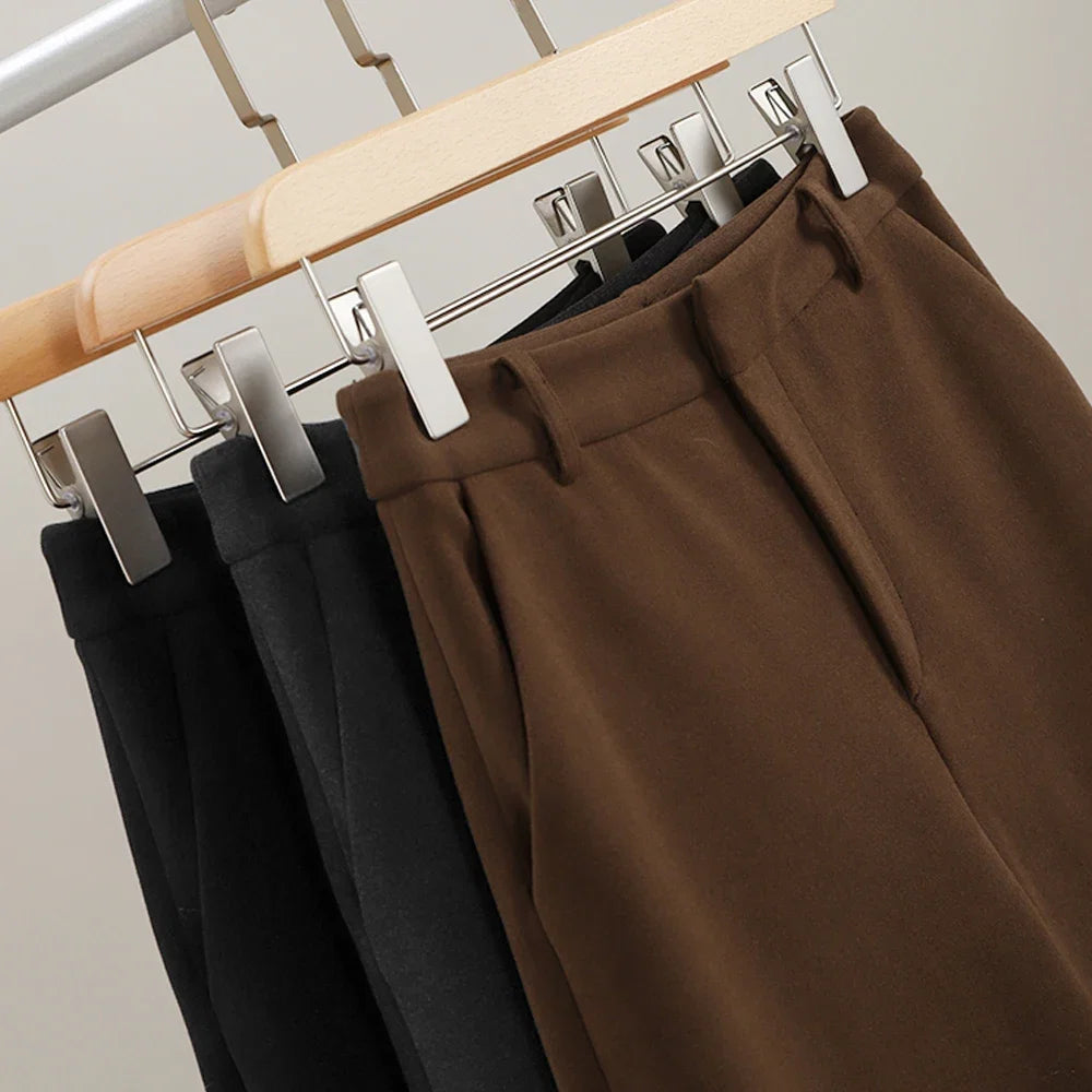 Aubertine | 55% Wool Elastic Waist Pants