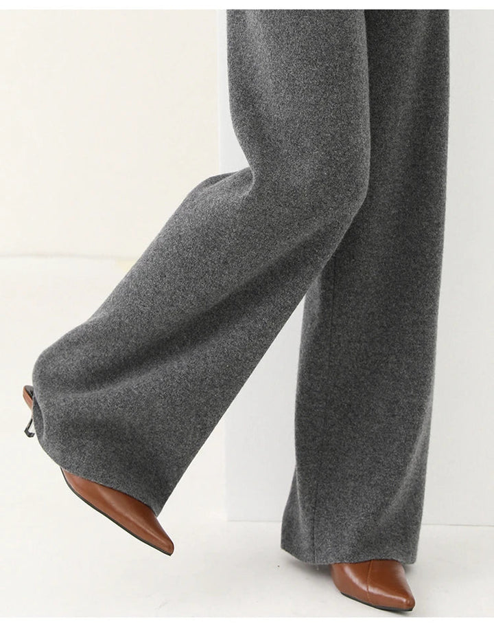 Gracieuse | 100% Merino Wool Knit Pants
