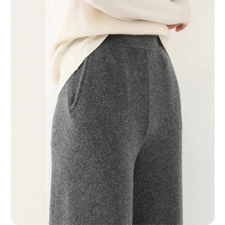 Gracieuse | 100% Merino Wool Knit Pants