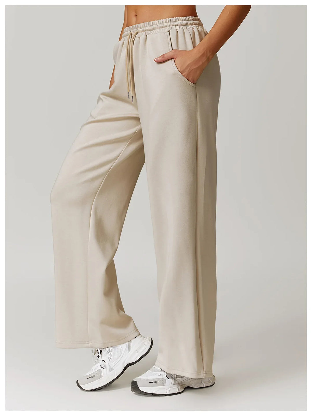 Sophie | Quick Dry High Rise Straight Pants