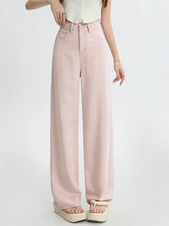 Jehanne | Loose High Waist Cotton Jeans