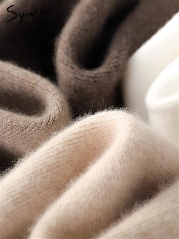 Hedwige | High Waist Cashmere Blend Pants
