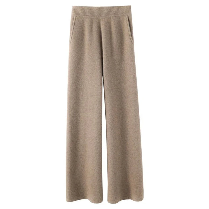 Hedwige | High Waist Cashmere Blend Pants