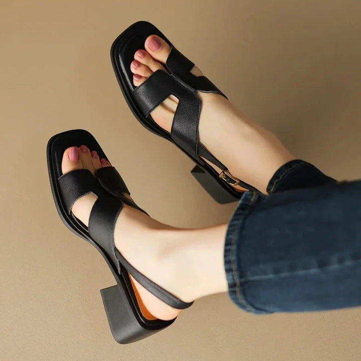 Mathilda | Sheepskin Lined Bow Sandals