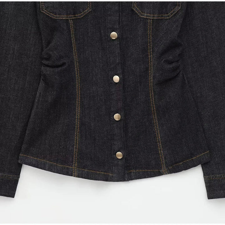 Anne | Heavy Denim Blazer and Trousers
