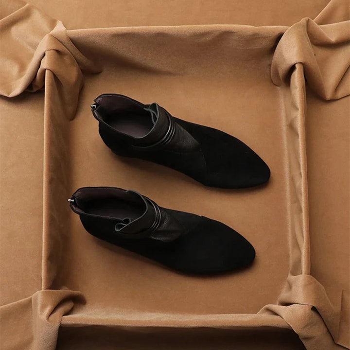 Rosemarie | Cow Suede Pointed Boots