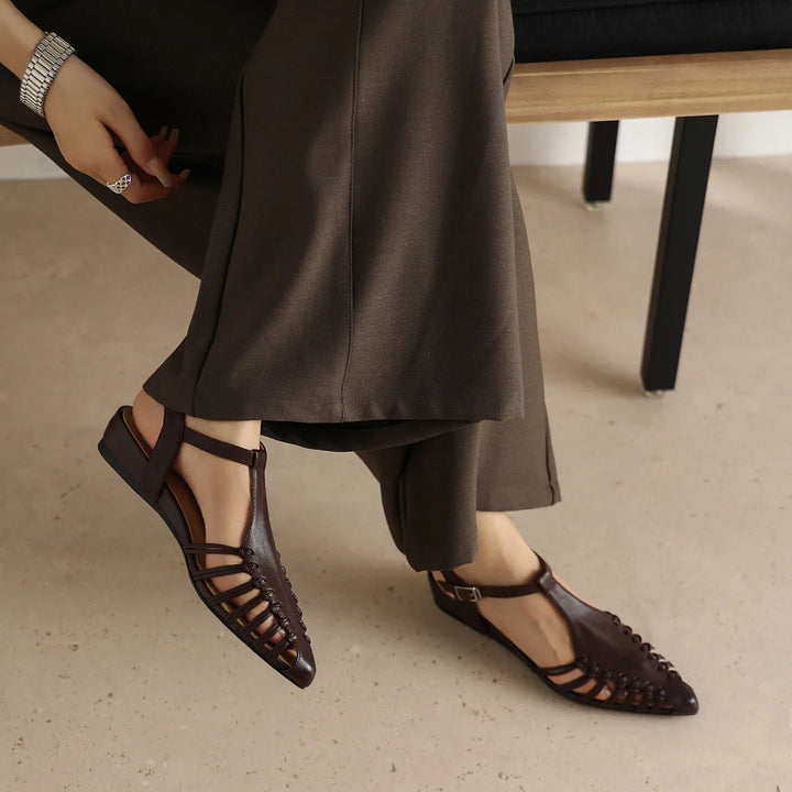 Ulrique | Pointed Slingback Block Heels