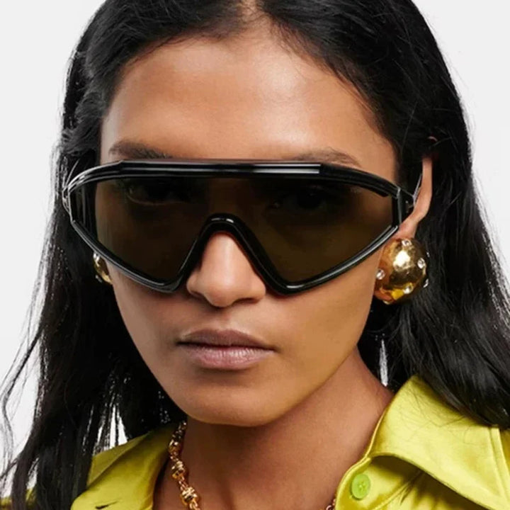 Wraparound Shield UV400 Sunglasses