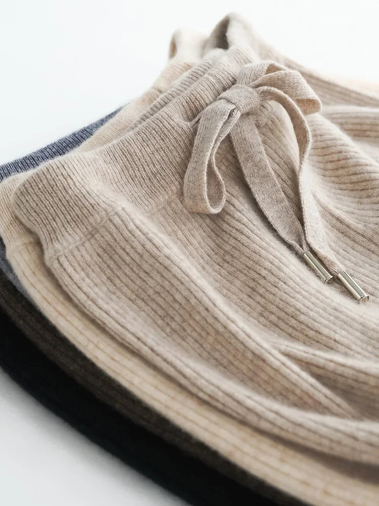 Laurencia | 30% Merino Knit Wide Leg Pants