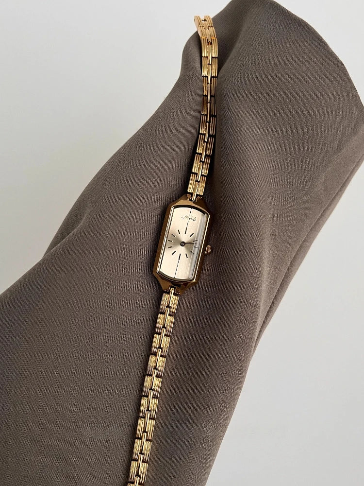 Stainless Steel Link Bracelet Watch