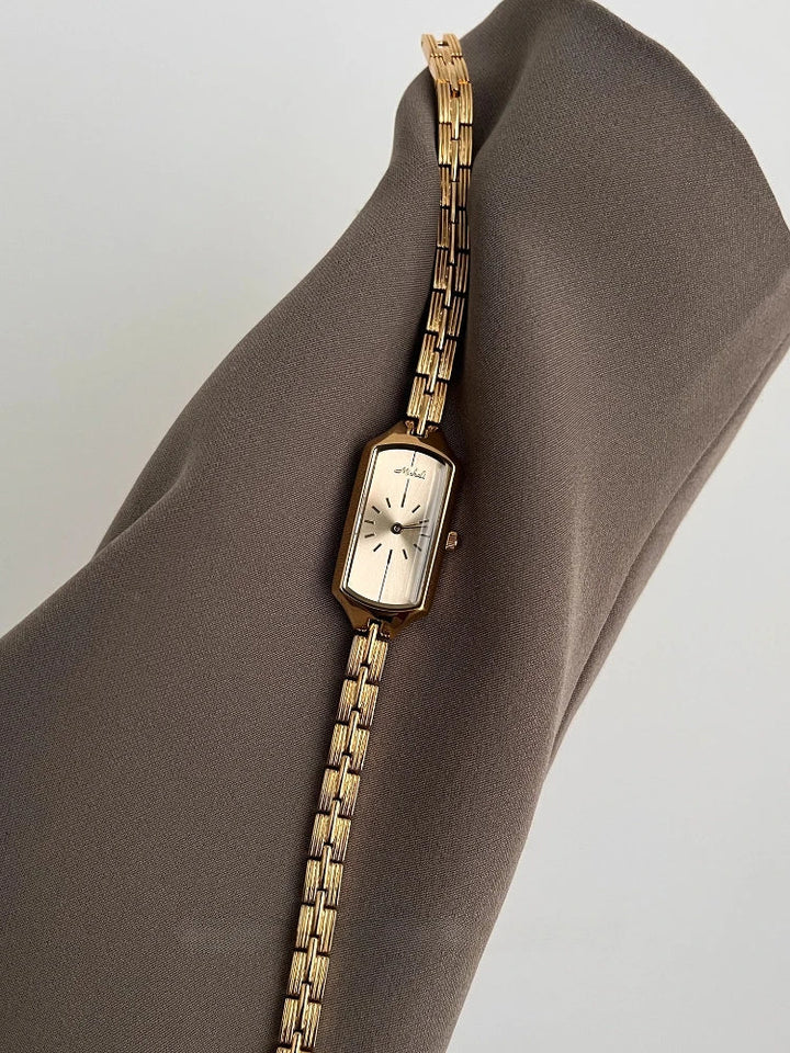 Stainless Steel Link Bracelet Watch