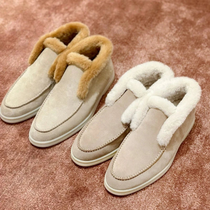 Lila | Shearling-Lined Loafer Boots
