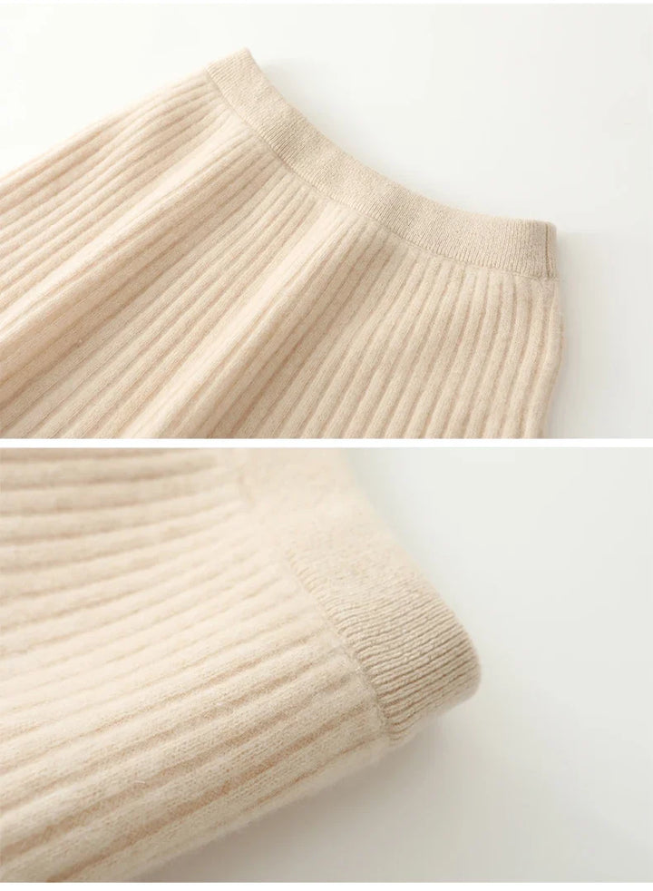 Laurentine | Merino Wool Mini Skirt