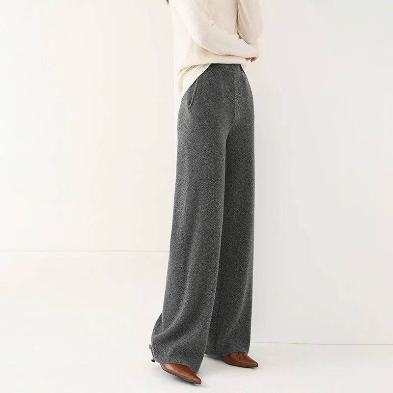 Gracieuse | 100% Merino Wool Knit Pants