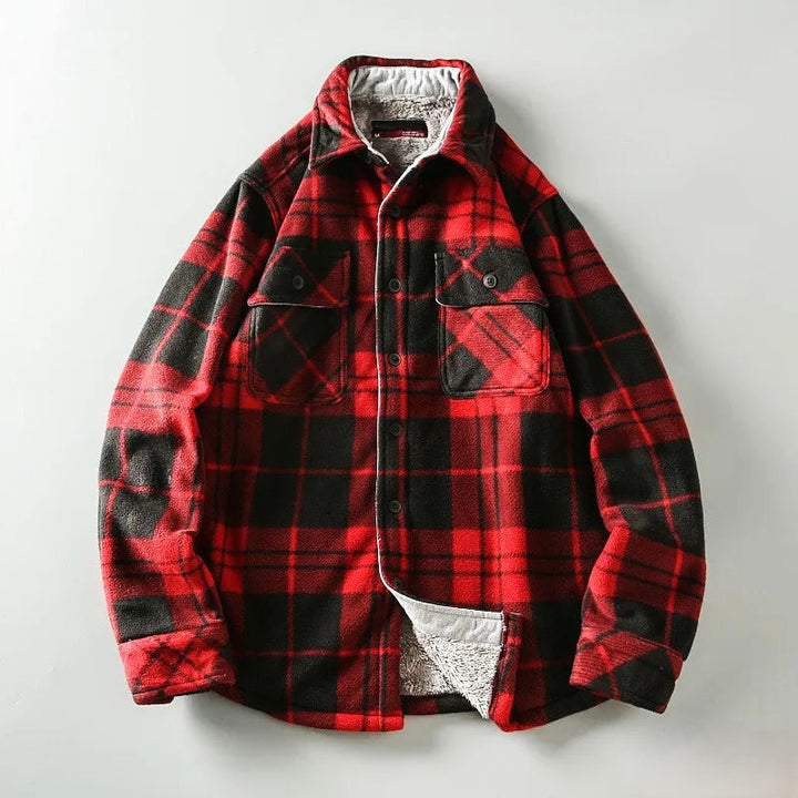 Patrice | Fleece Lined Flannel Shirt Jacket