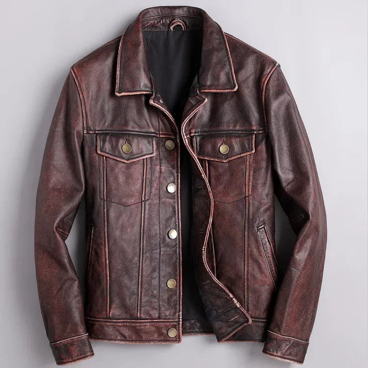 Fabius | Four Pocket Leather Jacket