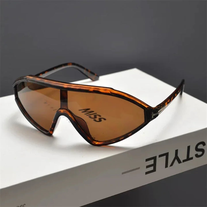 Wraparound Shield UV400 Sunglasses