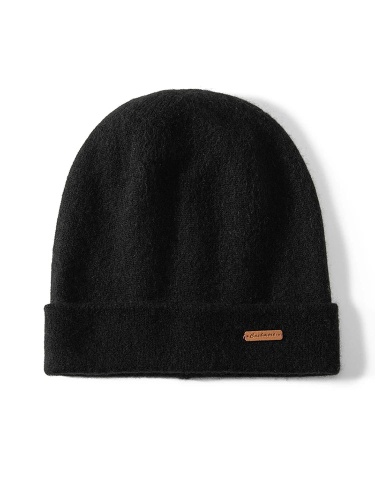 Double Layer Cashmere Beanie