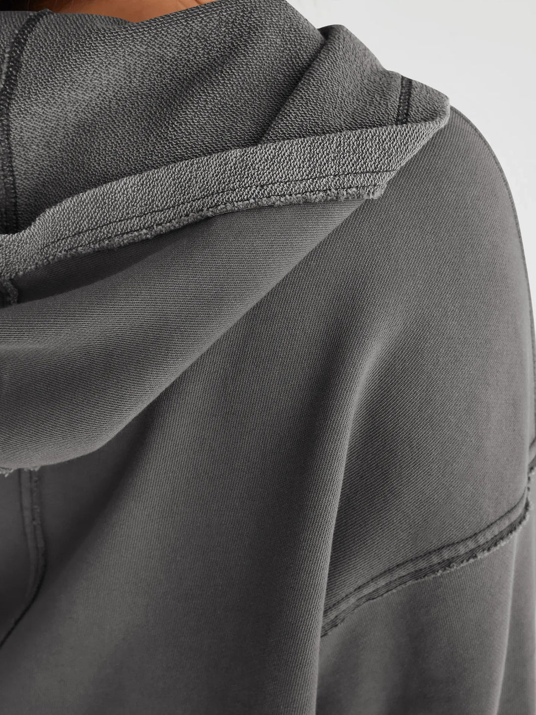 Philippa | 50% Cotton Cropped Hoodie