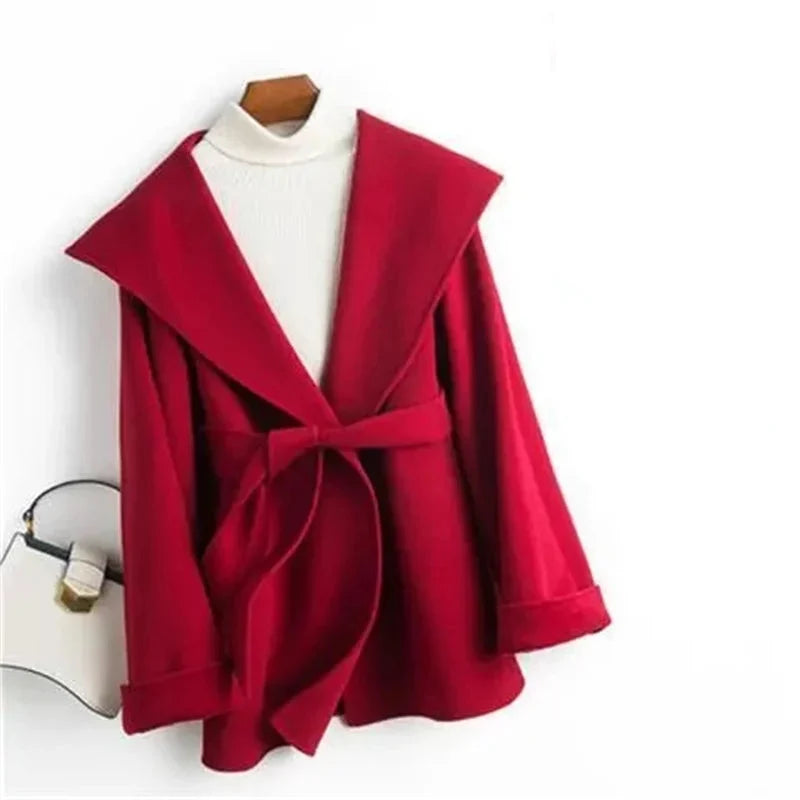 Bernadette | Cashmere Blend Hooded Coat