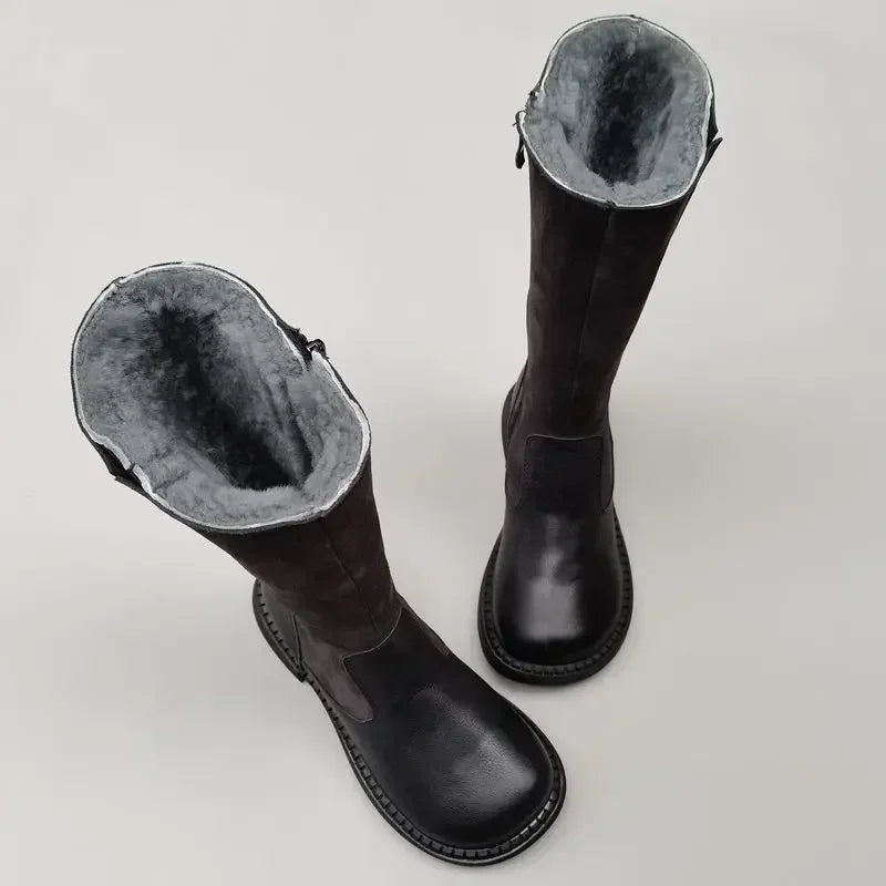Jacqueline | Wool-Lined Riding Boots