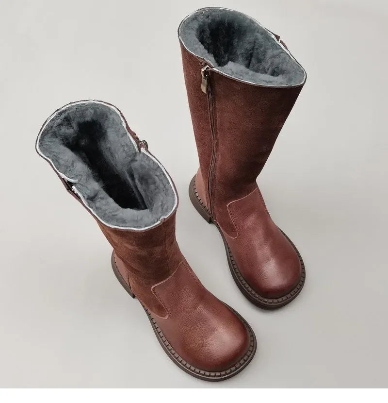 Jacqueline | Wool-Lined Riding Boots