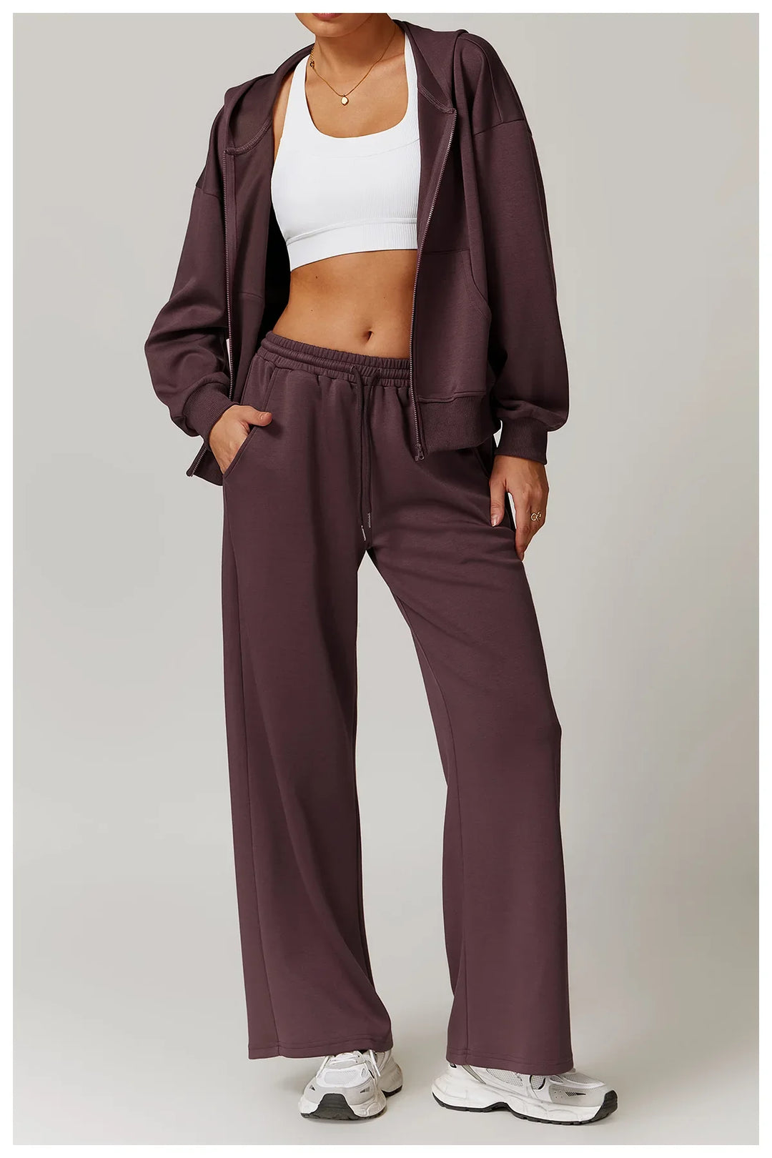 Sophie | Quick Dry High Rise Straight Pants