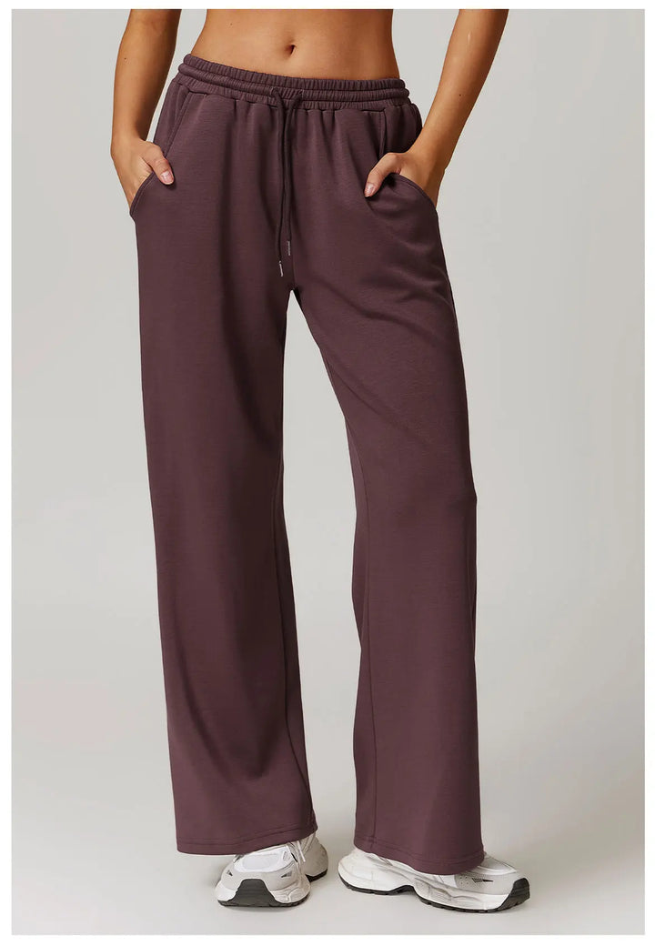 Sophie | Quick Dry High Rise Straight Pants