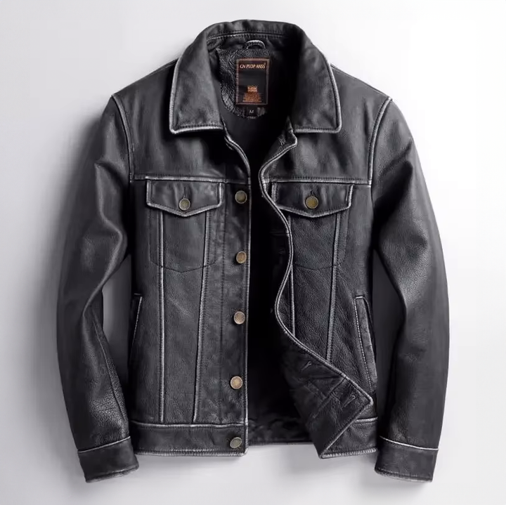 Fabius | Four Pocket Leather Jacket