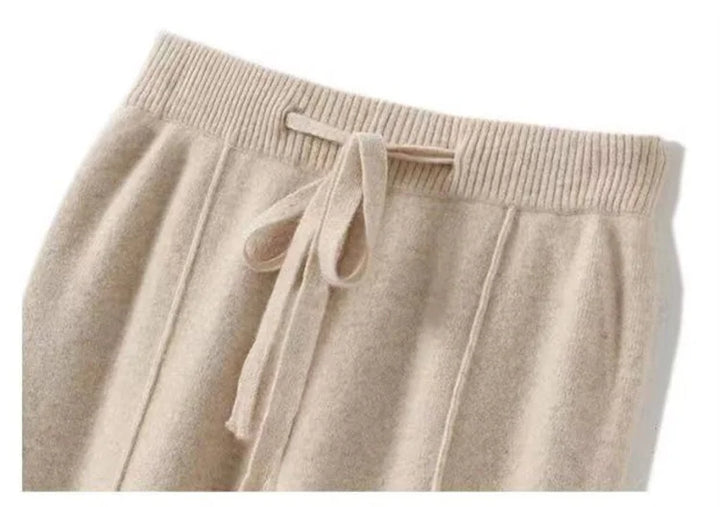 Hectorine | Merino Wool Wide Leg Trousers