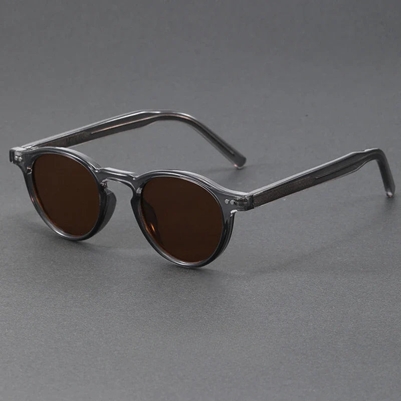 Two Tone Round UV400 Sunglasses