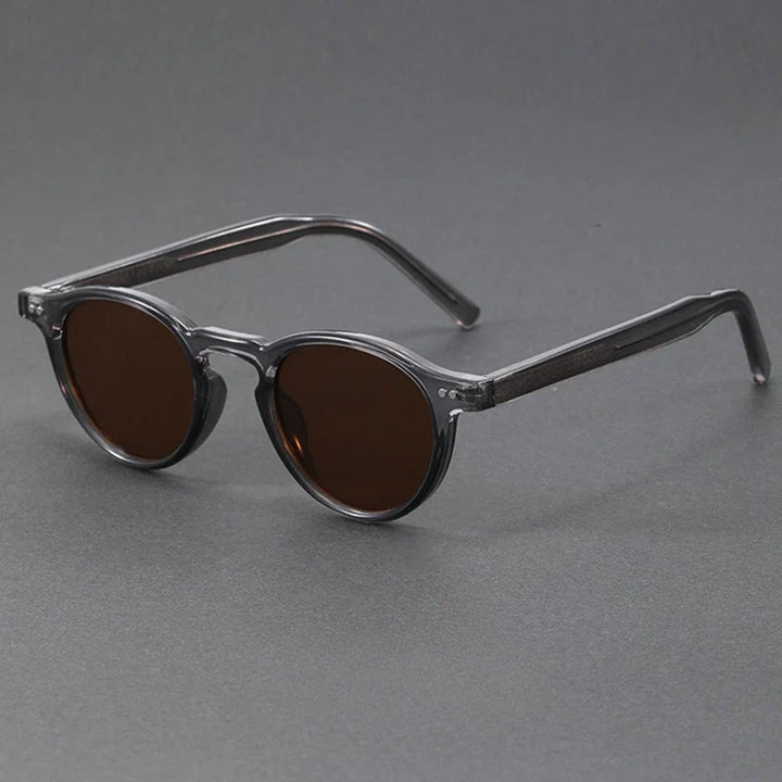 Two Tone Round UV400 Sunglasses
