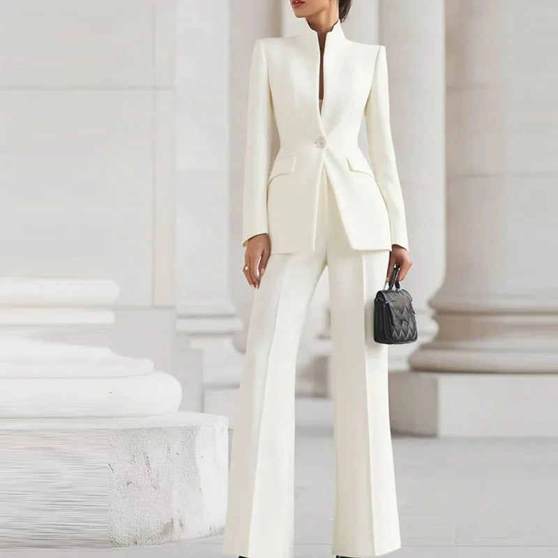 Germaine | Slim Blazer and Trouser Set