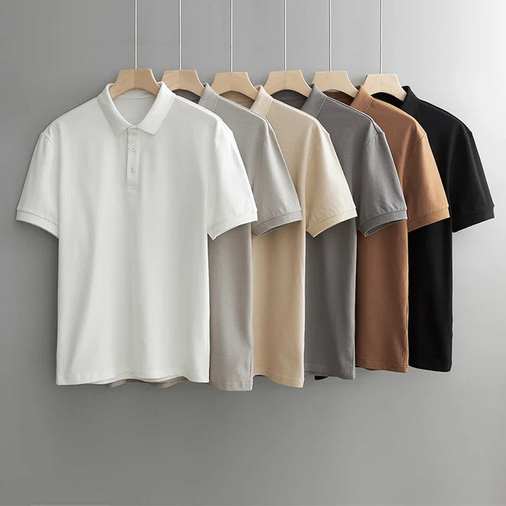 Amédée | Close Cut Cotton Blend Polo