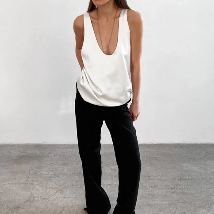 Médard | Satin Weave Base Layer Tank