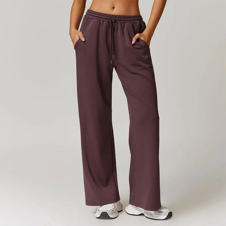 Sophie | Quick Dry High Rise Straight Pants