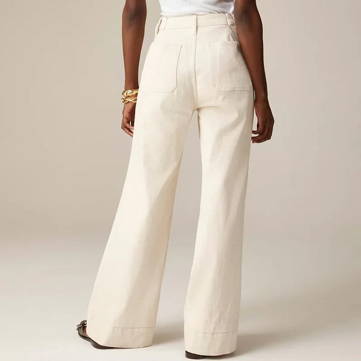 Johanne | High Waist Wide Leg Denim Jeans