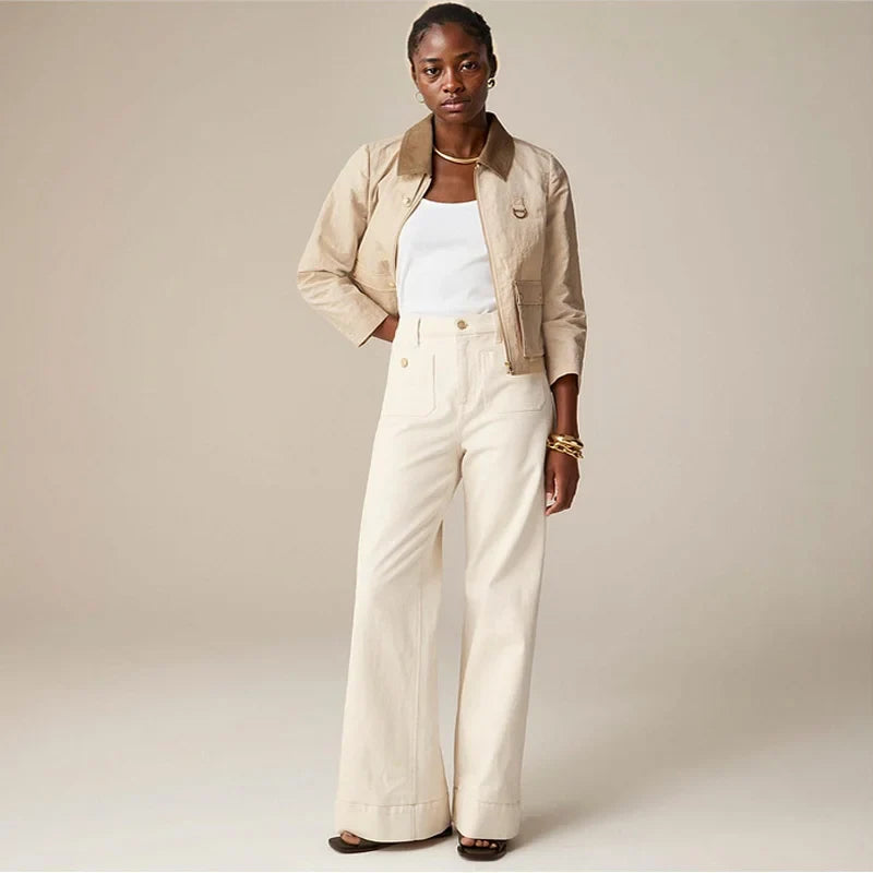 Johanne | High Waist Wide Leg Denim Jeans