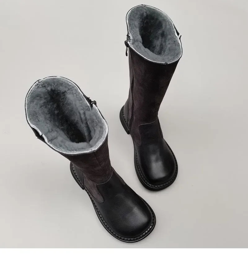 Jacqueline | Wool-Lined Riding Boots