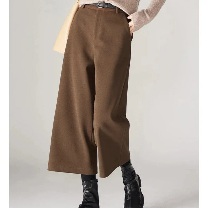 Aubertine | 55% Wool Elastic Waist Pants