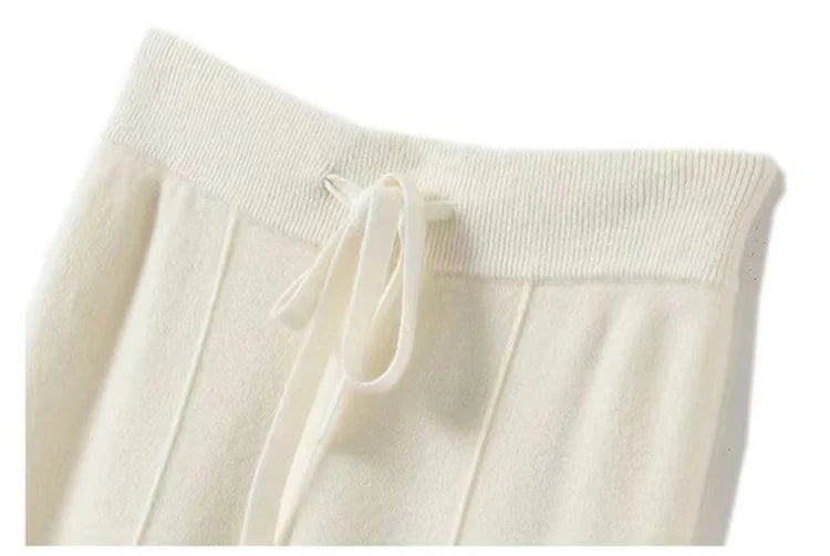 Hectorine | Merino Wool Wide Leg Trousers