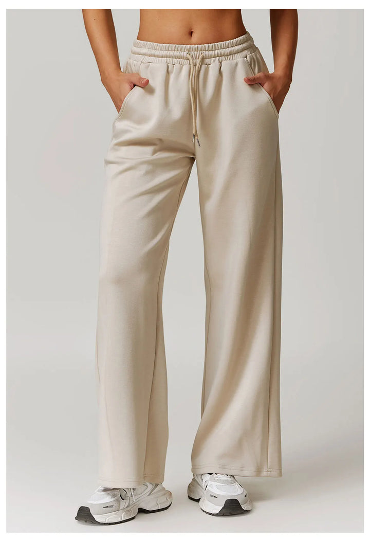 Sophie | Quick Dry High Rise Straight Pants