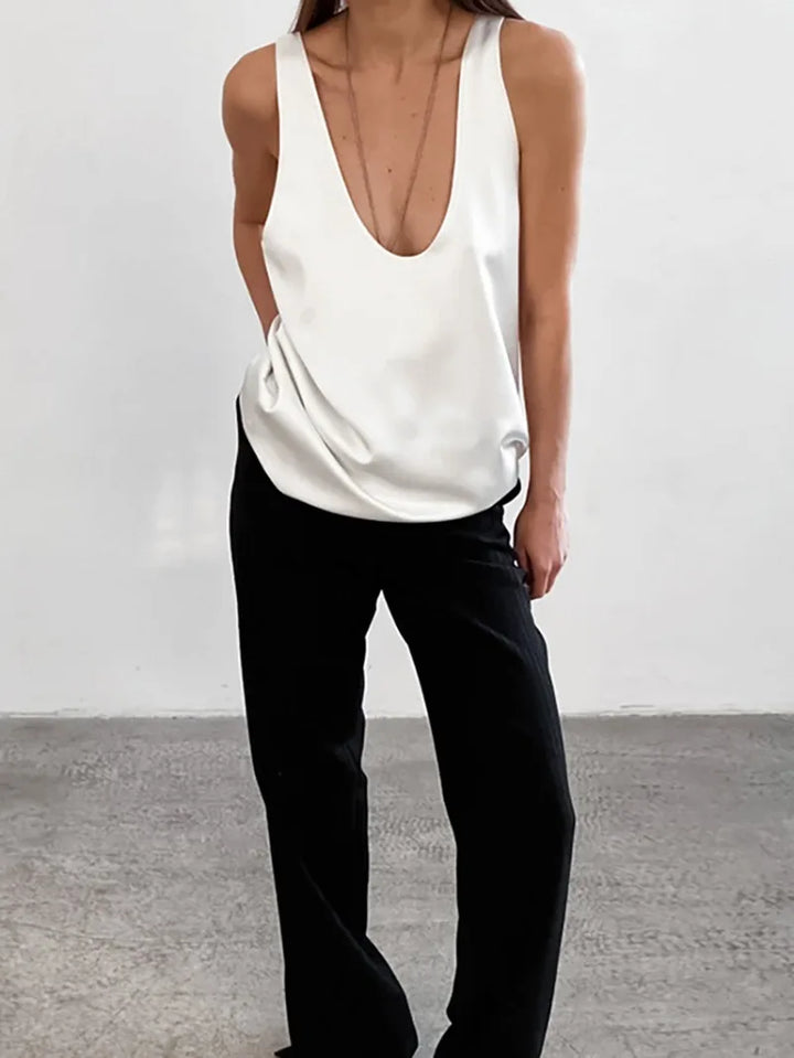 Médard | Satin Weave Base Layer Tank