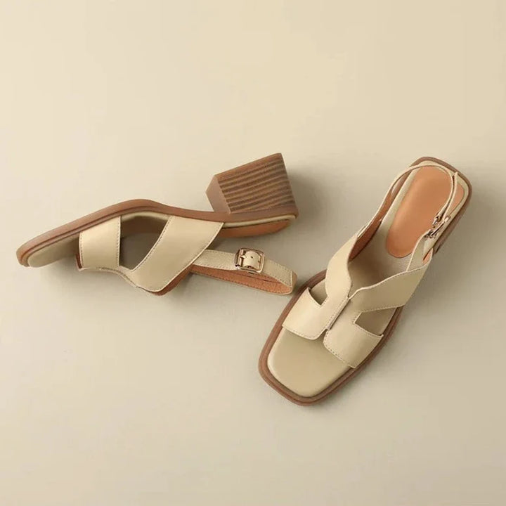 Mathilda | Sheepskin Lined Bow Sandals